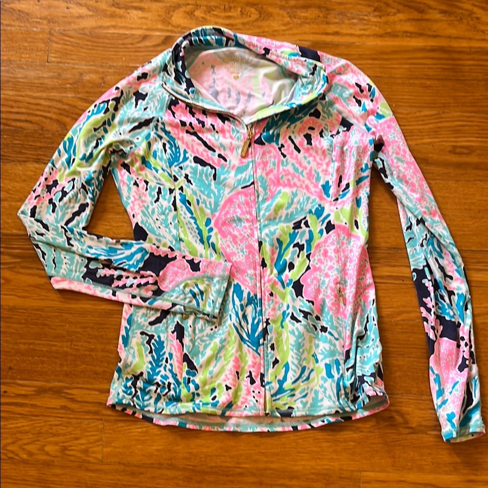Colorful Zip-Up Jacket